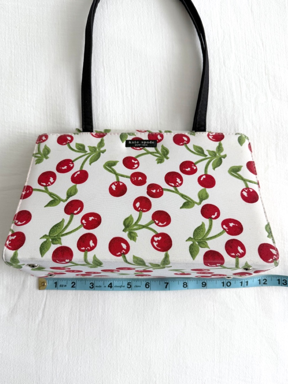Vintage Kate Spade Cherry Print Tote Bag - Picture 7 of 9